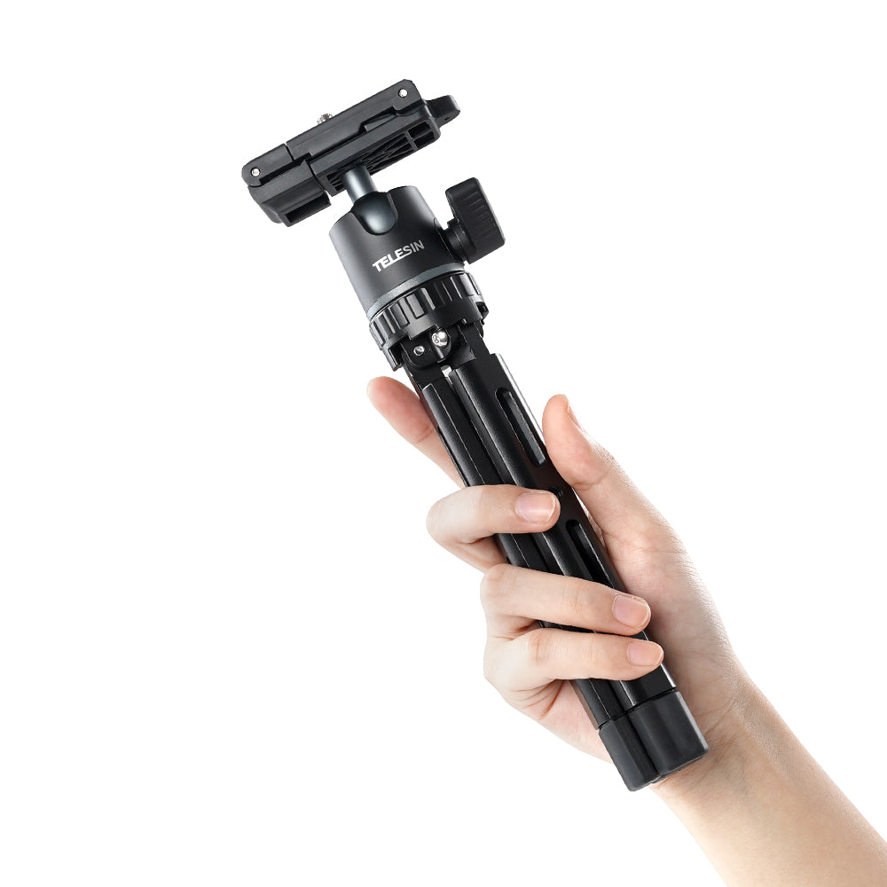 Portable Multi-Functional Aluminum Alloy Tripod 360 Pan Tilt Bracket