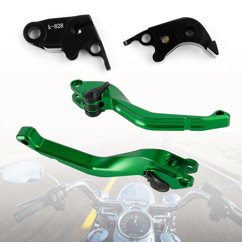 Palanca de freno de embrague corta CNC Kawasaki ZX636R / ZX6RR 2005-2006