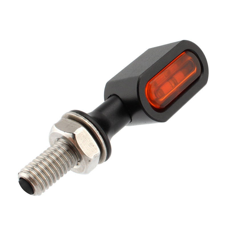 Mini indicador de señal de giro trasero LED para Sportster Touring Dyna Softail genérico