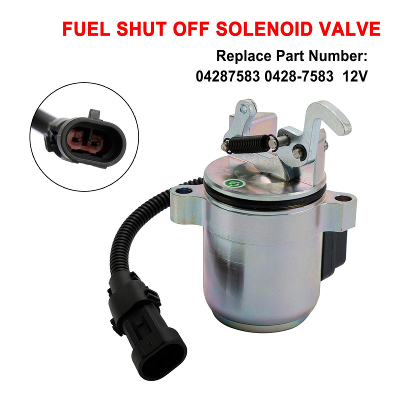 0428-7583 0428-7116 12V Fuel Shutoff Solenoid Compatible With Deutz 1011 2011