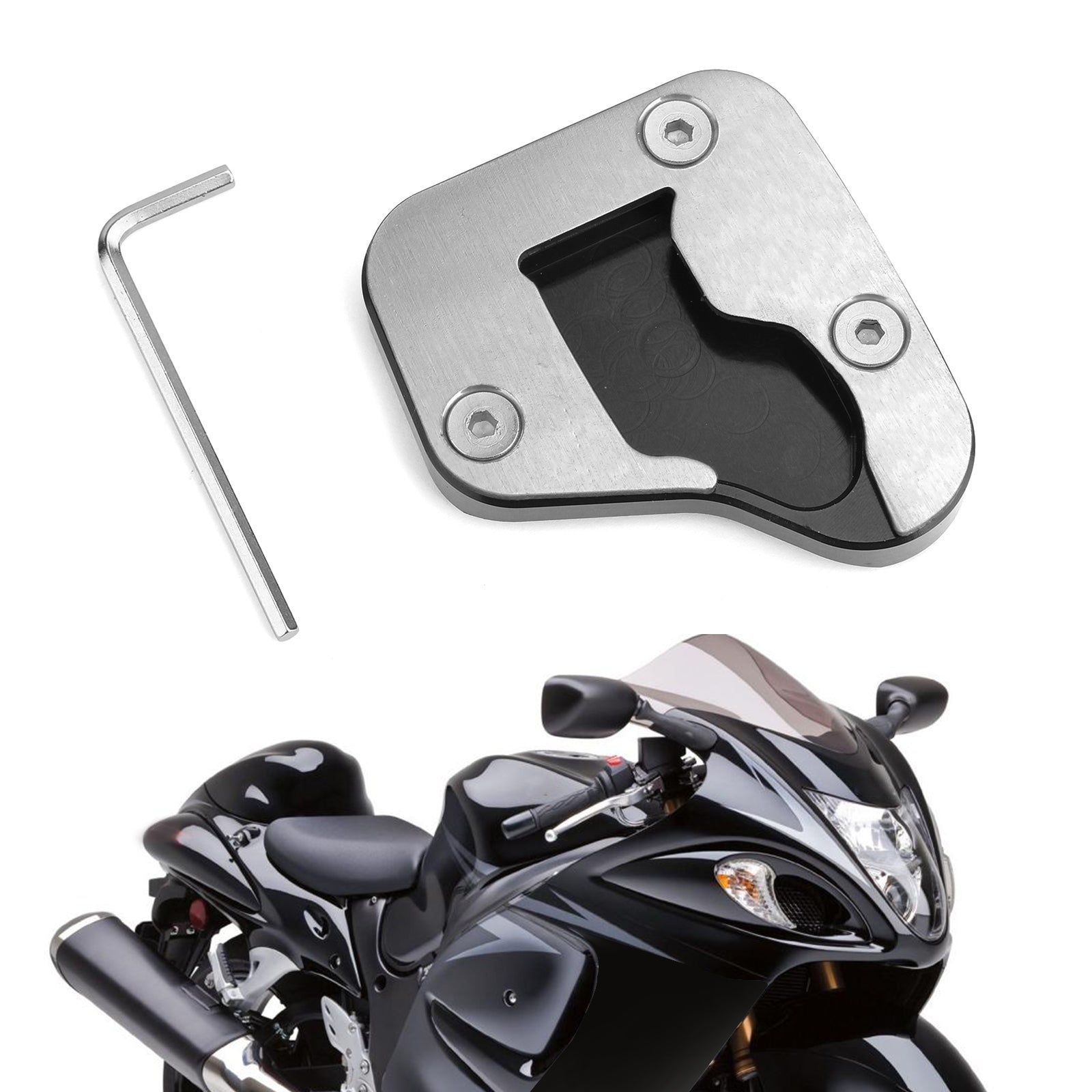 وسادة لوحة تكبير مسند جانبي لسيارة SUZUKI HAYABUSA GSXR 1300R 2008-2019 Generic