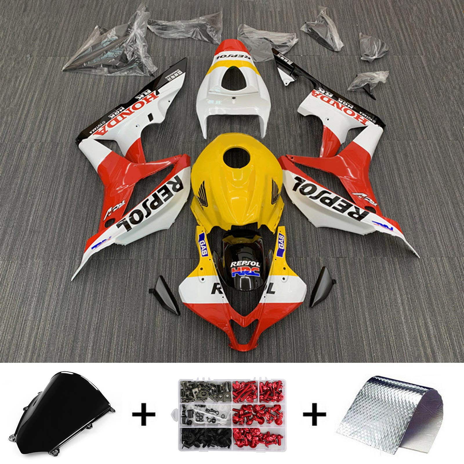 Honda CBR600RR 2007-2008 F5 Fairing Kit Bodywork Plastic ABS