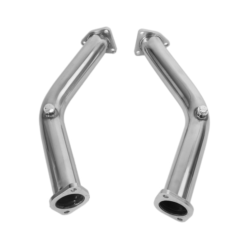 2003-2006 Nissan 350Z 3.5L Infiniti G35 FX35 3.5L 2 Test Pipes Decat Non Reson Straight Exhaust Generic