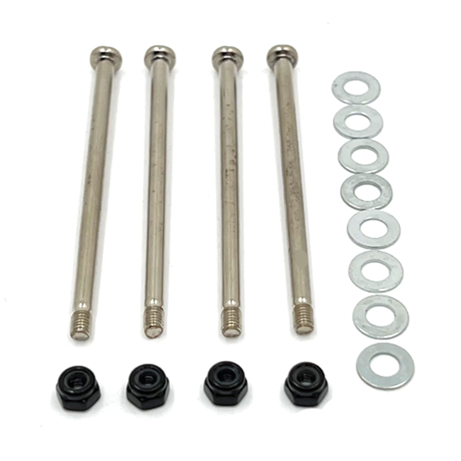 Front And Rear Swing Arm Screw Pin With Gasket For Wltoys 104002 104072 RC Car