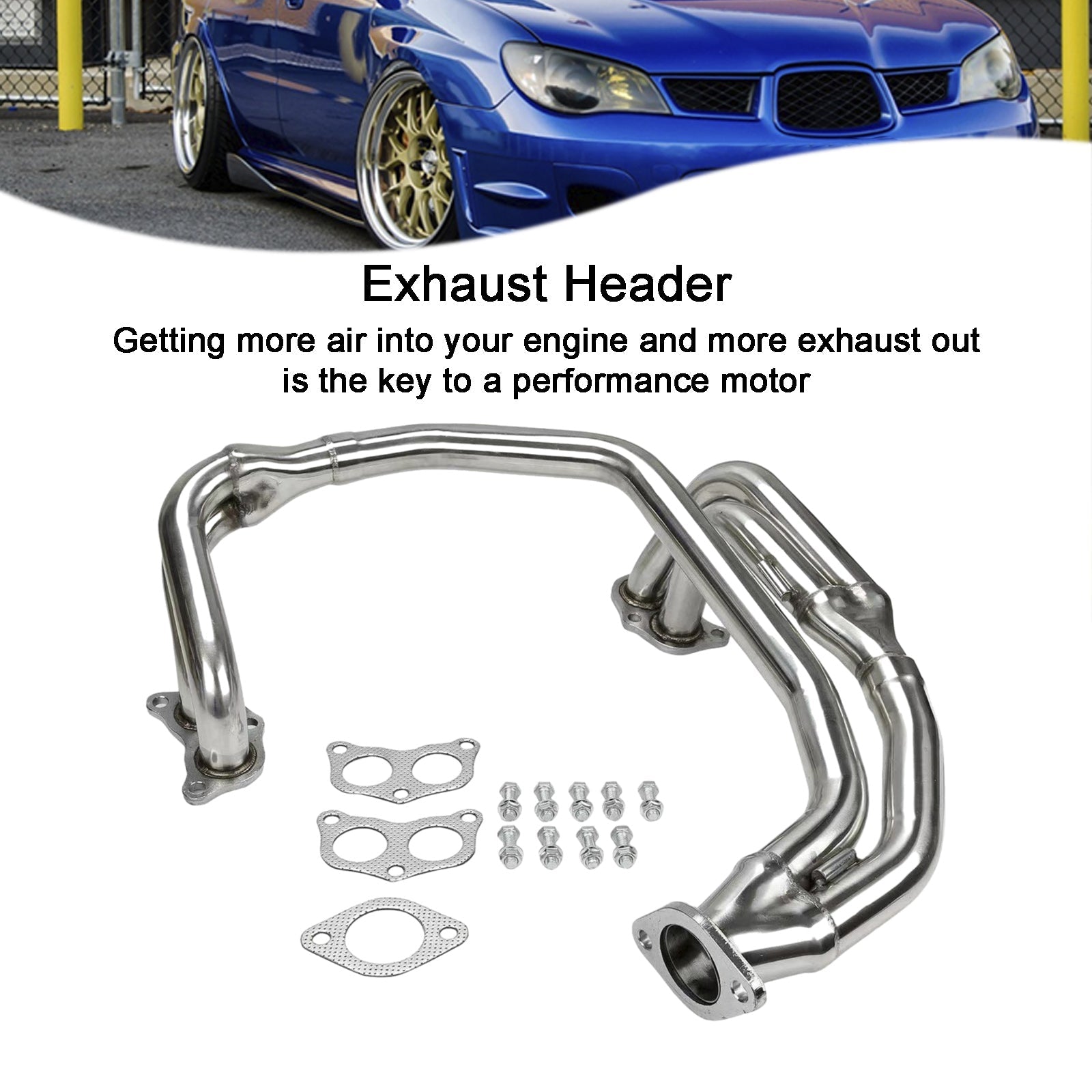 Subaru Impreza 2.5RS 1997-2005 Stainless Steel Header Manifold Exhaust