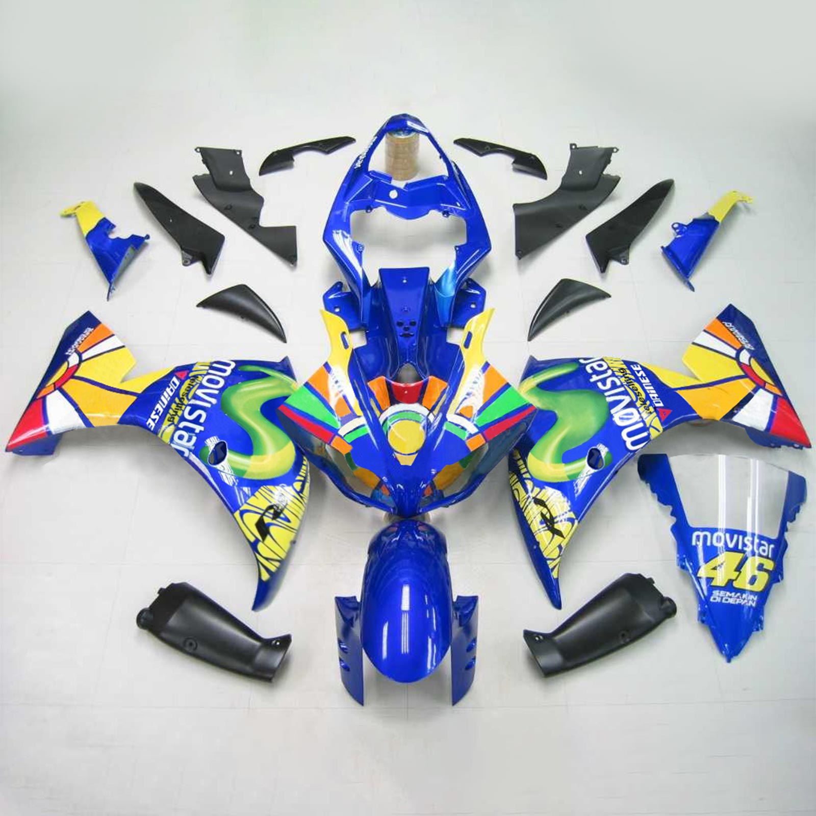 Kit Carenado Para Yamaha YZF 1000 R1 2009-2011 Genérico