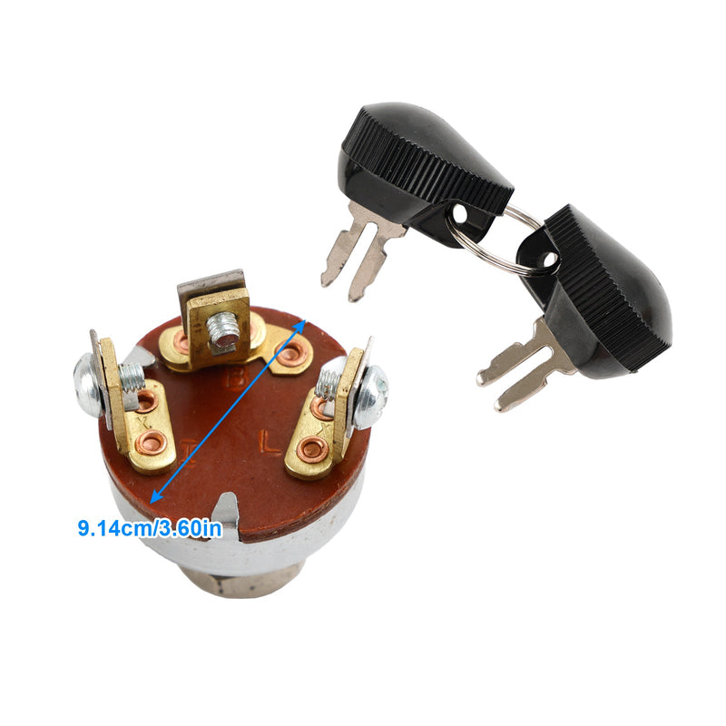 Interruptor de encendido 180681M93 compatible con Massey Ferguson TO20 TO30 TO35 50 65