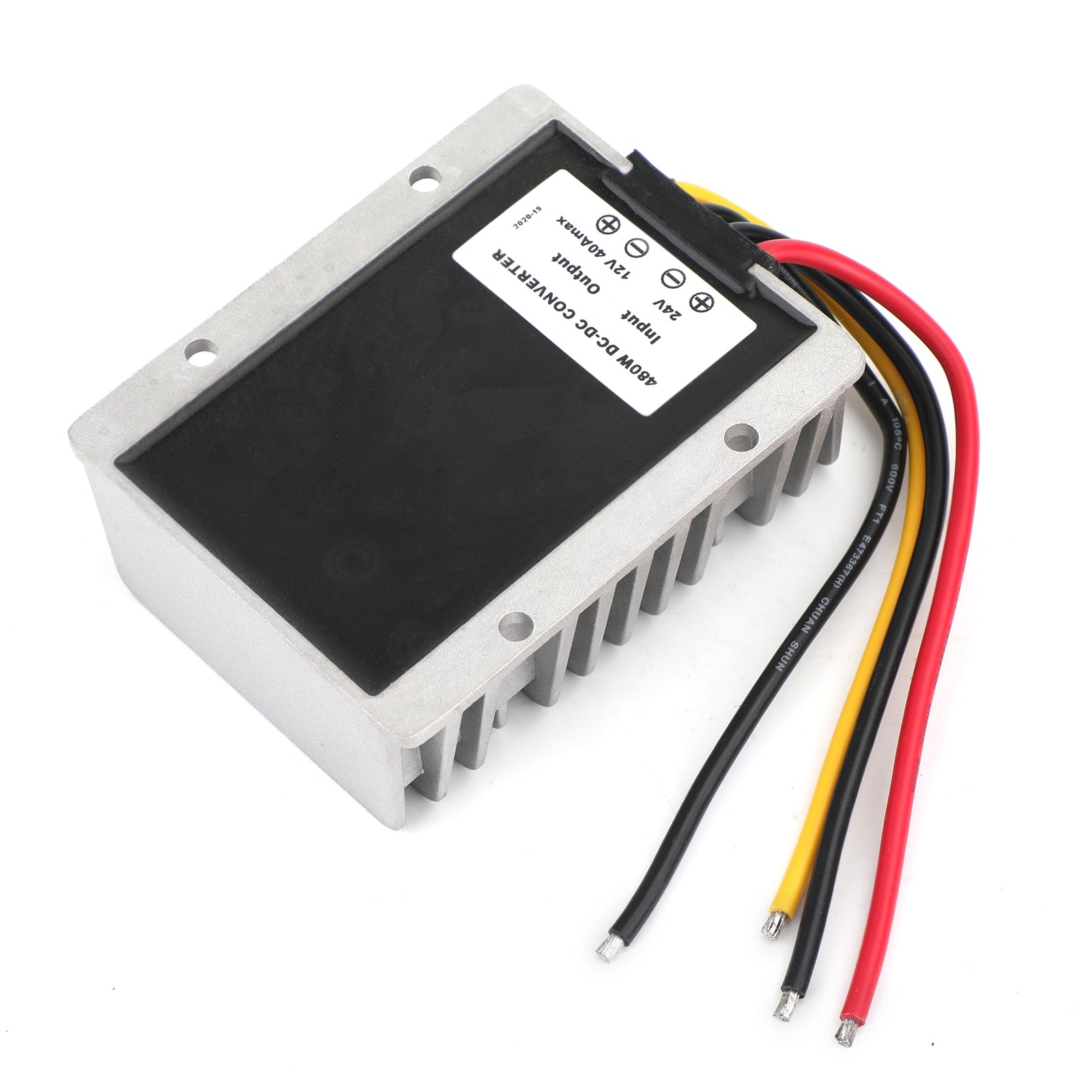 WaterProof 24V to 12V 40A 480W Step Down DC/DC Power Converter Regulator