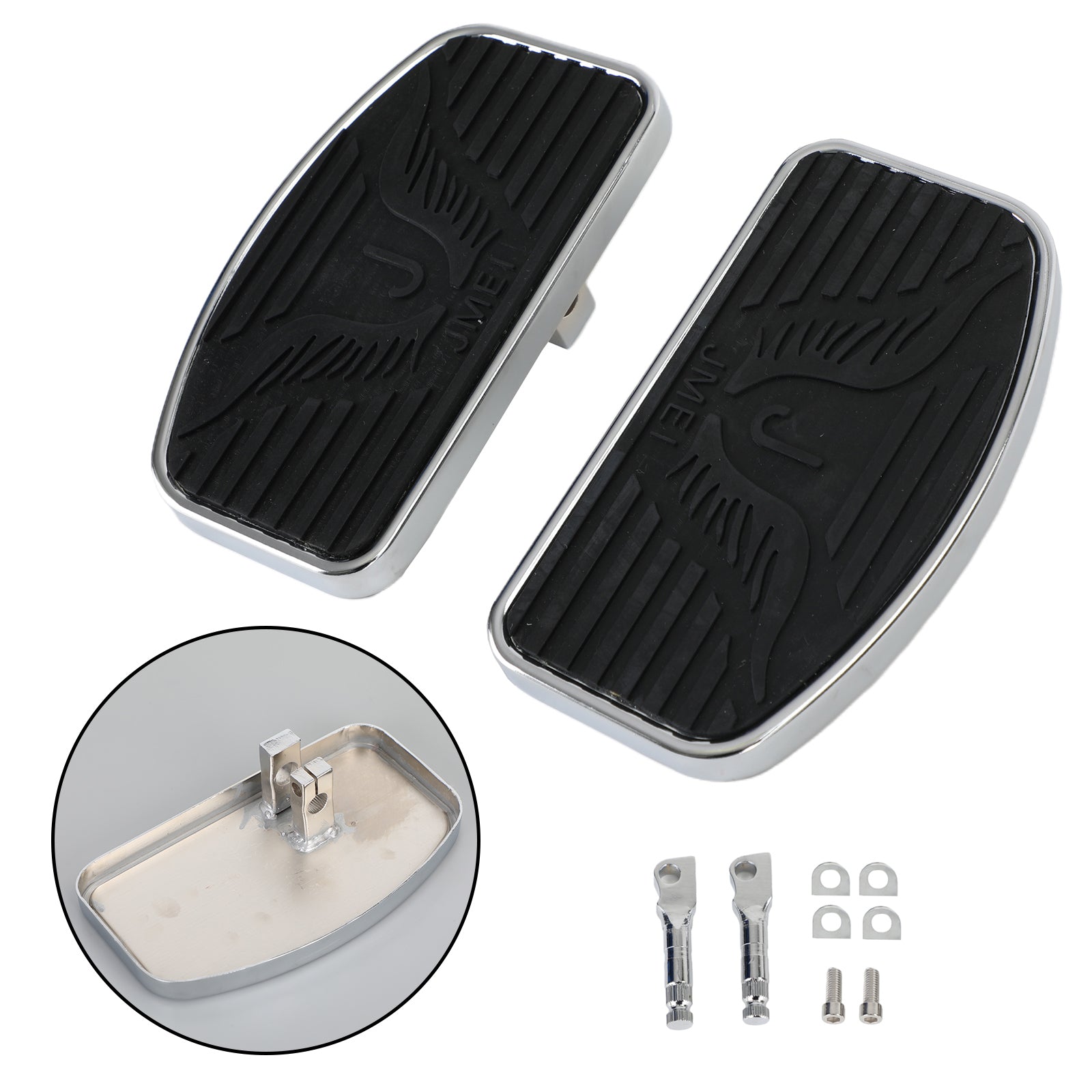 Reposapiés trasero apto para Dyna Sportster Touring Softail CVO Generic