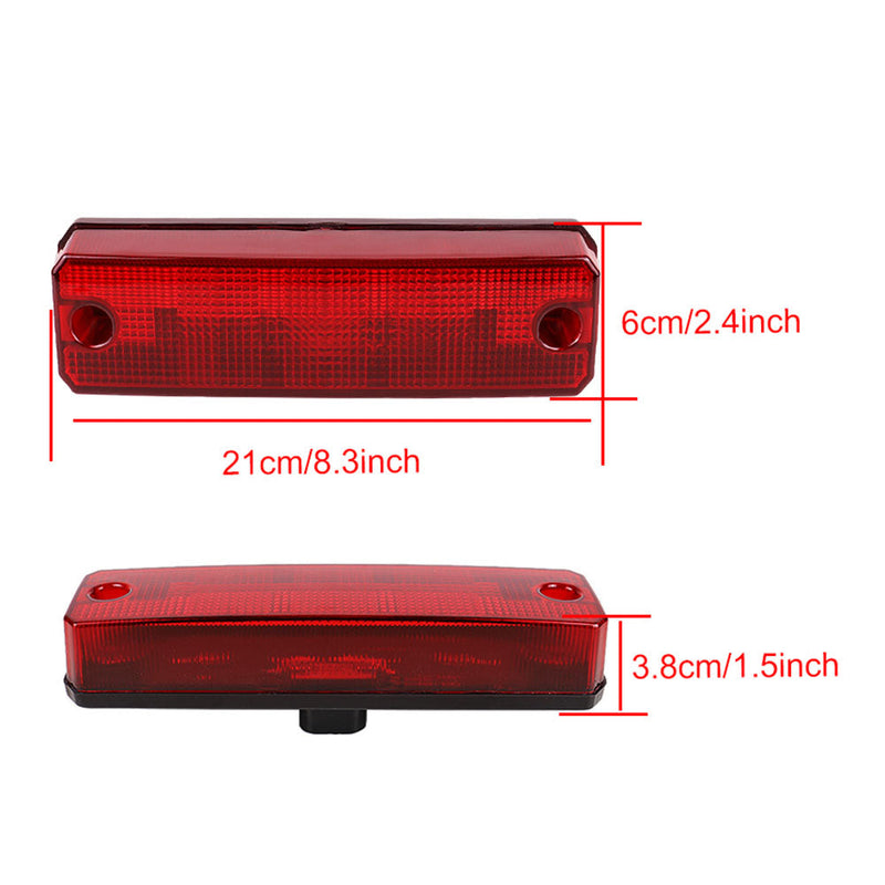 33700-HL3-A01 Conjunto de luz trasera para Honda Pioneer 520 700 1000 2014-2021 rojo