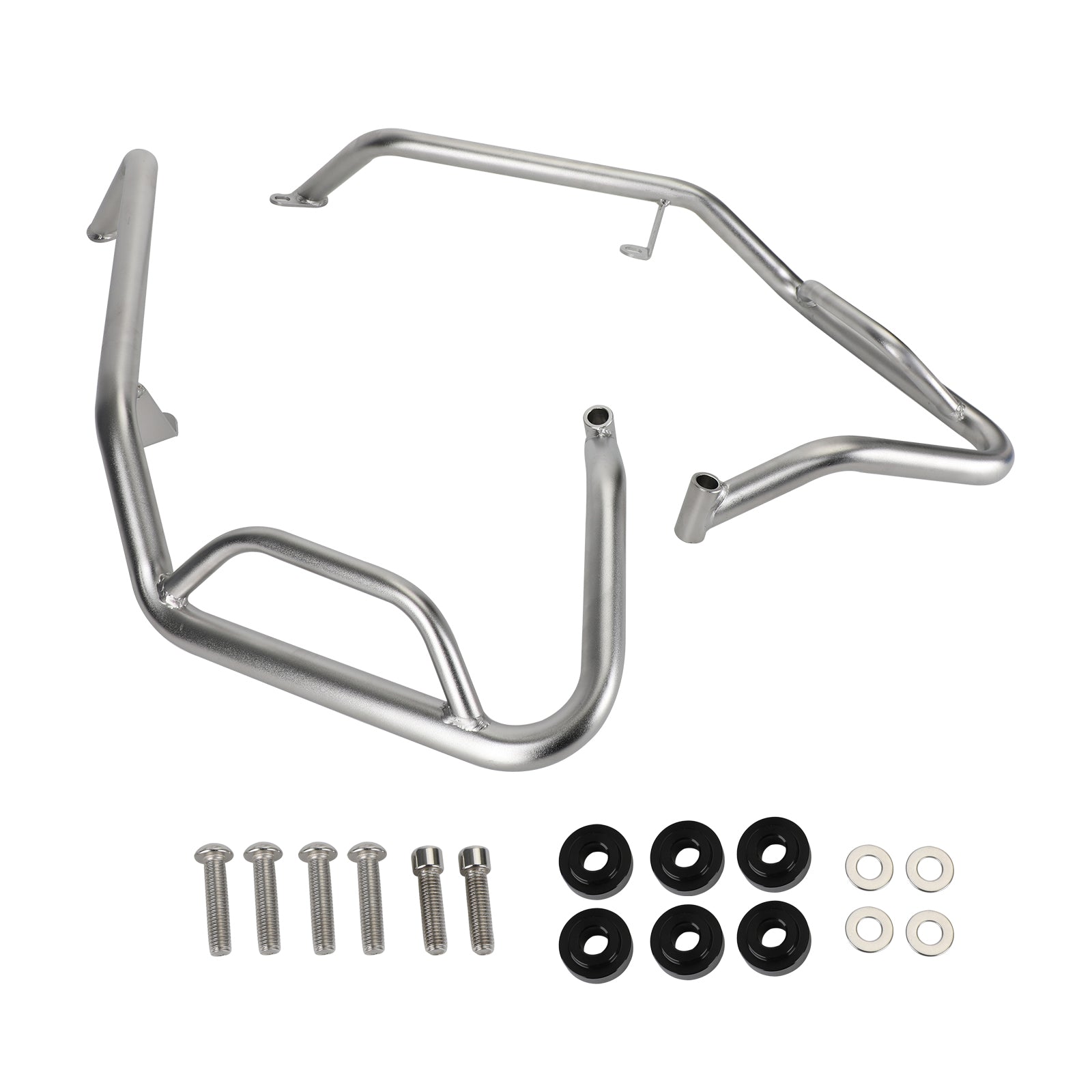 Crash Bar Lower Engine Guard Steel Frame Silver Fit For Honda X-Adv X Adv 750 21 Generic