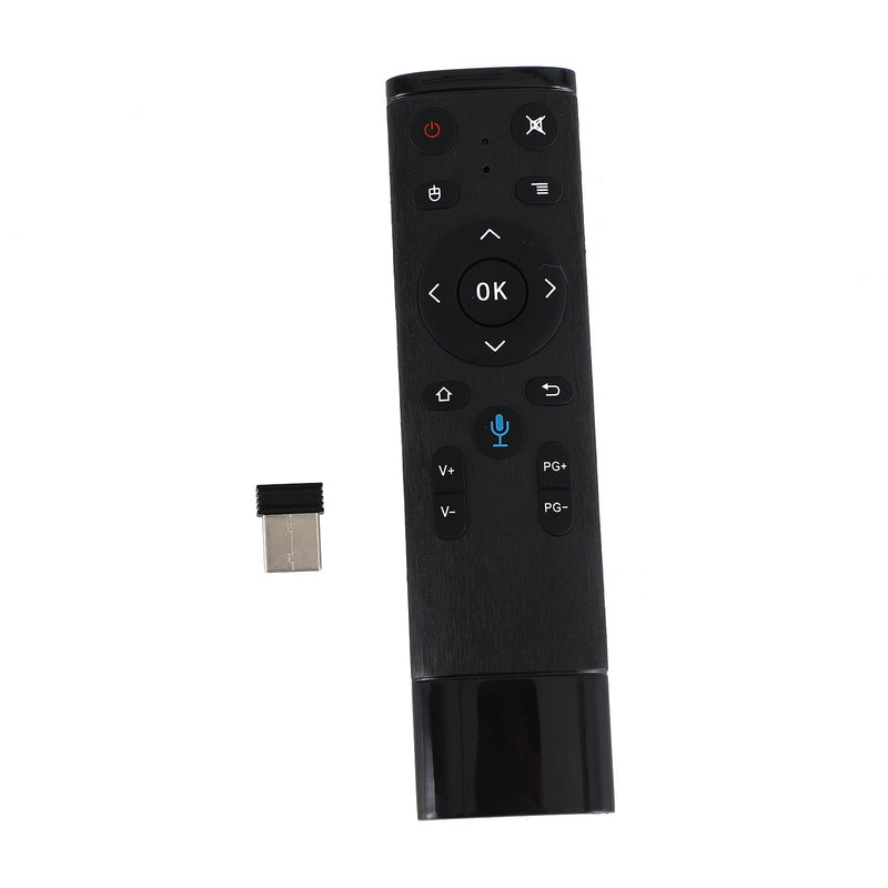 Q5 2.4 جيجا هرتز USB واي فاي ماوس هوائي جيرو للتحكم الصوتي عن بعد لجهاز الكمبيوتر PS4 صندوق التلفزيون الذكي