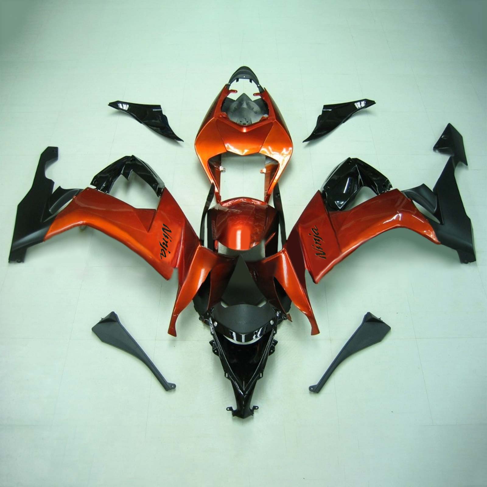 Kit Carenado Para Kawasaki ZX10R 2008-2010 Genérico