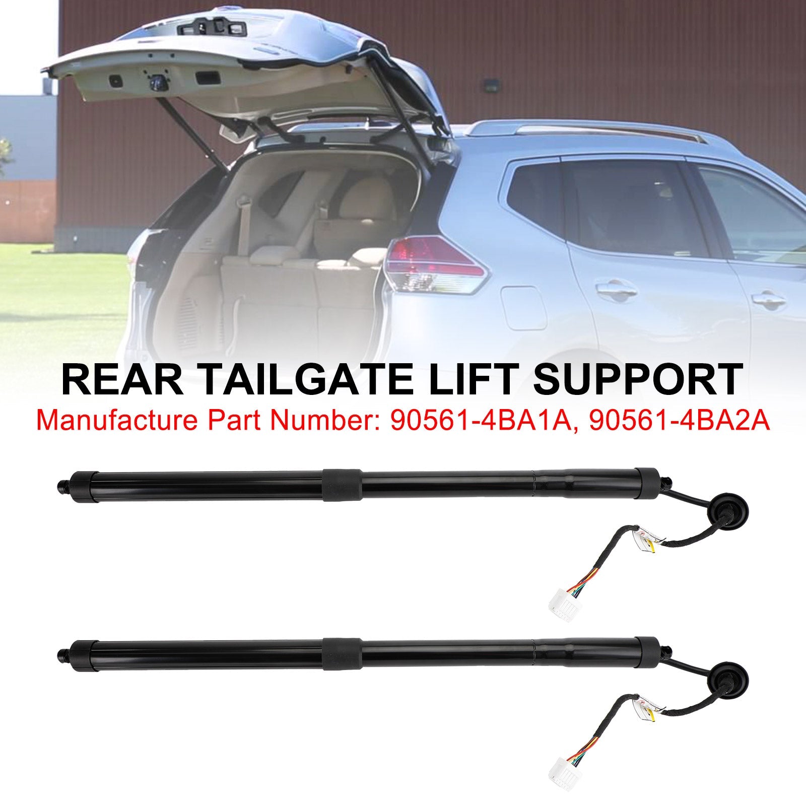 2014-2019 Nissan Rogue S SL SV Sport Utility 4-Door 2.5L 2PCS Electric Tailgate Struts 905614BA4A Fedex Express