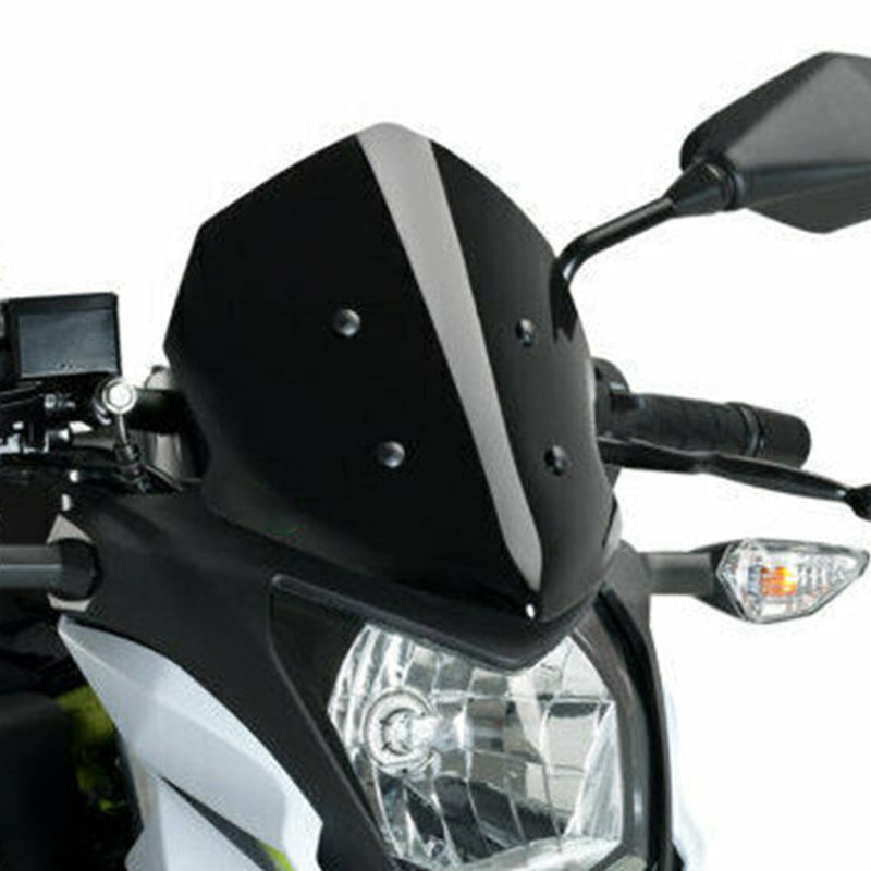 Parabrisas de motocicleta ABS de 4mm para Kawasaki Z125 2019-2020 genérico
