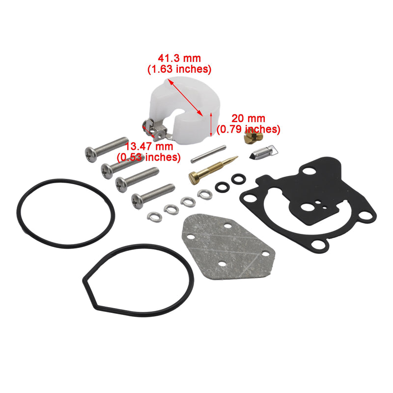 Carburetor Carb Rebuild Kit for Yamaha 40HP 40X M(W/T)HS/L E40X MHL 66T-W0093