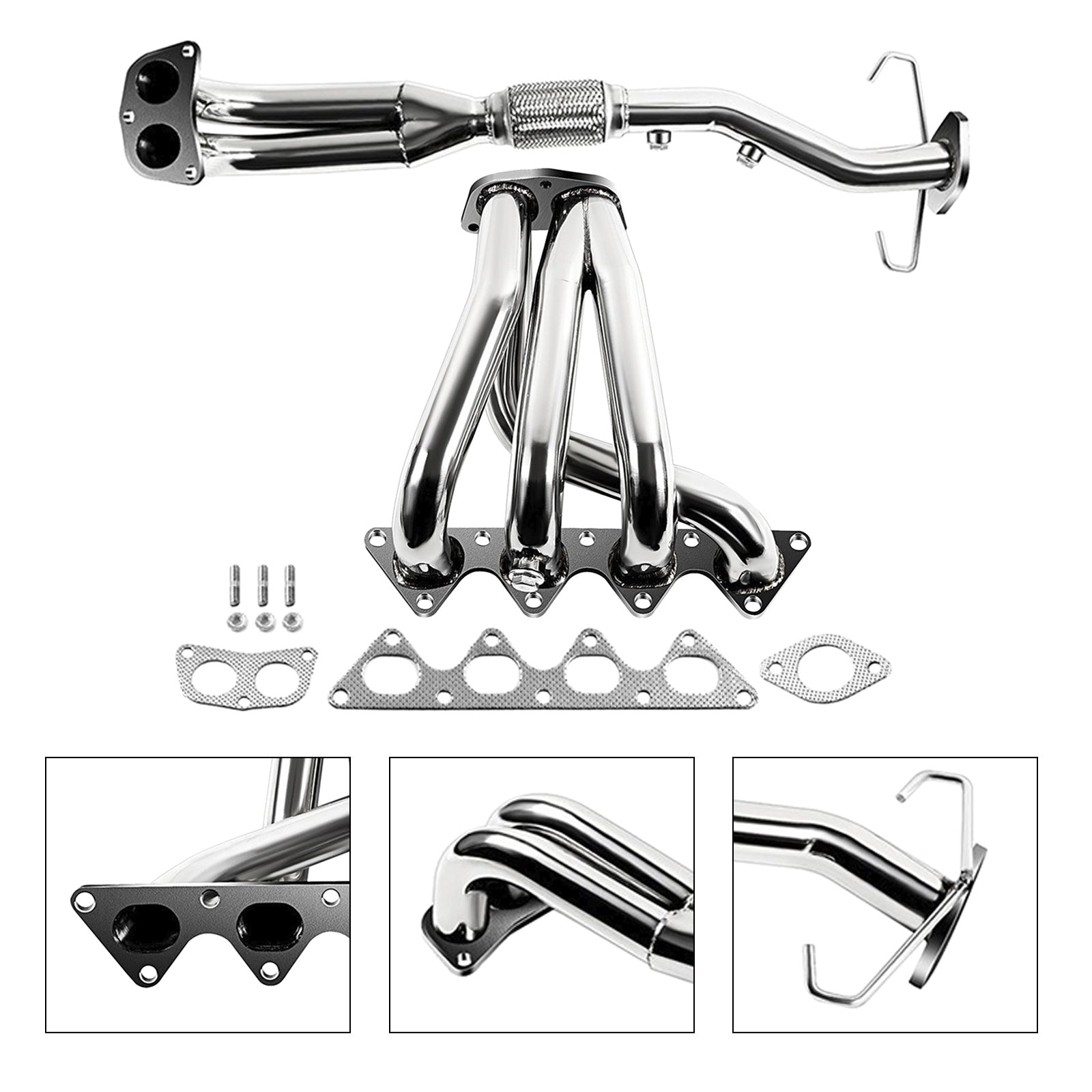 Mitsubishi Lancer 2002-2007 Stainless Steel Racing Exhaust Header Manifold