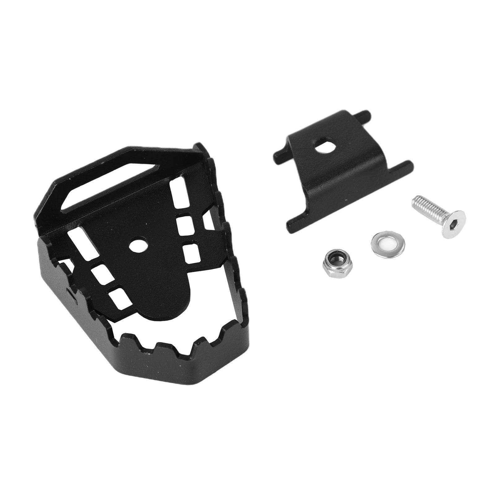 Palanca ampliadora de freno trasero, extensión de Pedal de aluminio para F850Gs F750Gs 08-16 plateada genérica