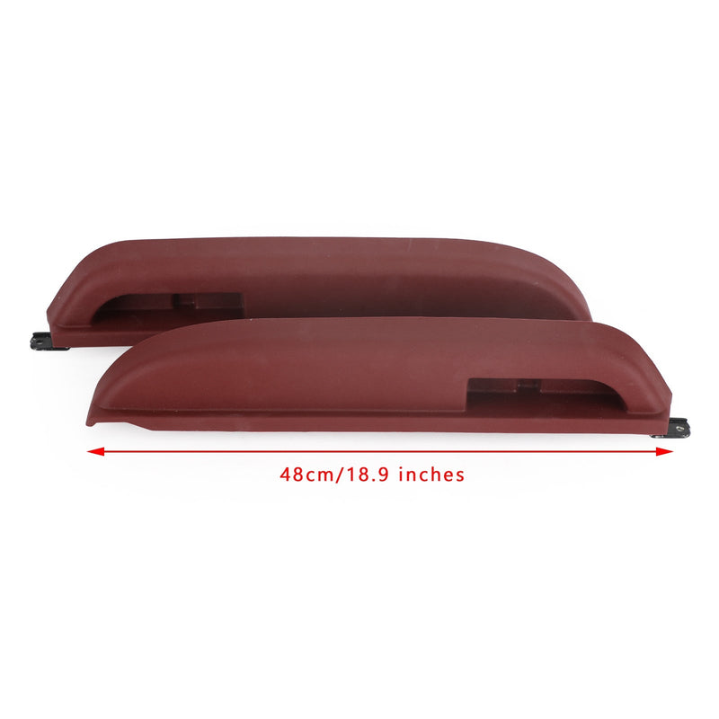 Front Left+Right Door Armrest 15691217 15691218 Red For Chevr GMC 1990-1994 Generic