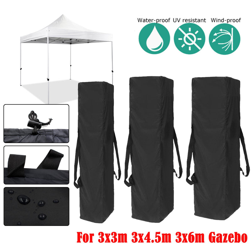 Gazebo impermeable Marquee Carry Bag Garden Poliéster 3 tamaños con 2 asas laterales