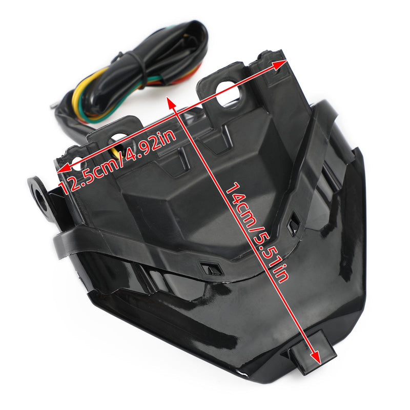 Intermitentes de luz trasera integrados para YAMAHA YZF R25/R3 MT 03/07/25 FZ 07 genérico