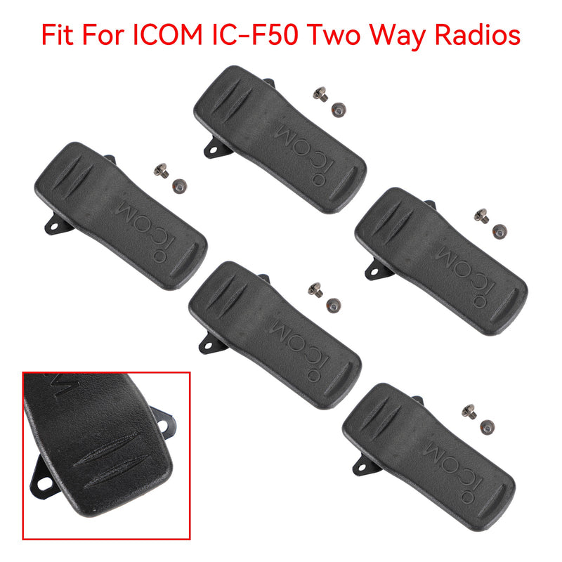 1 قطعة/5 قطعة MB-98 الجيب الخلفي كليب حزام كليب صالح لل ICOM IC-F50 اسلكية تخاطب