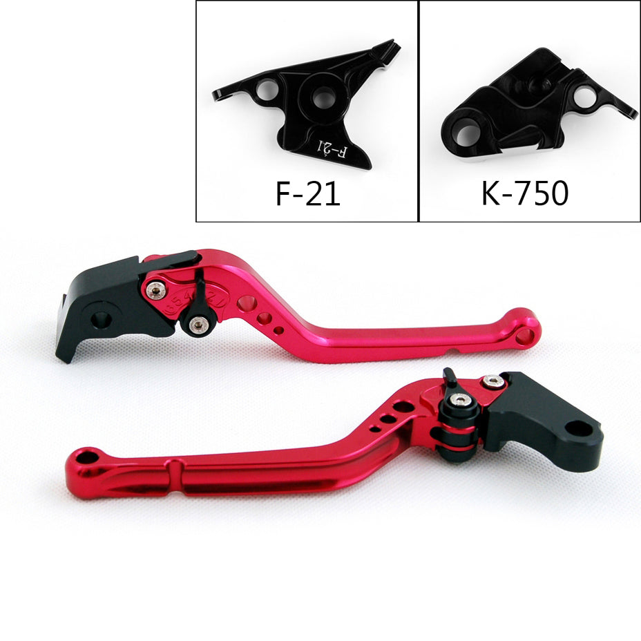 Long Brake Clutch Levers For Kawasaki Z650 17-18 NINJA 650R/ER-6F VERSYS Generic