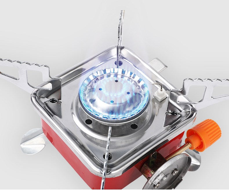 Outdoor Portable Cooking Stove Butane Gas BBQ Hiking Camping Fishing Coffee