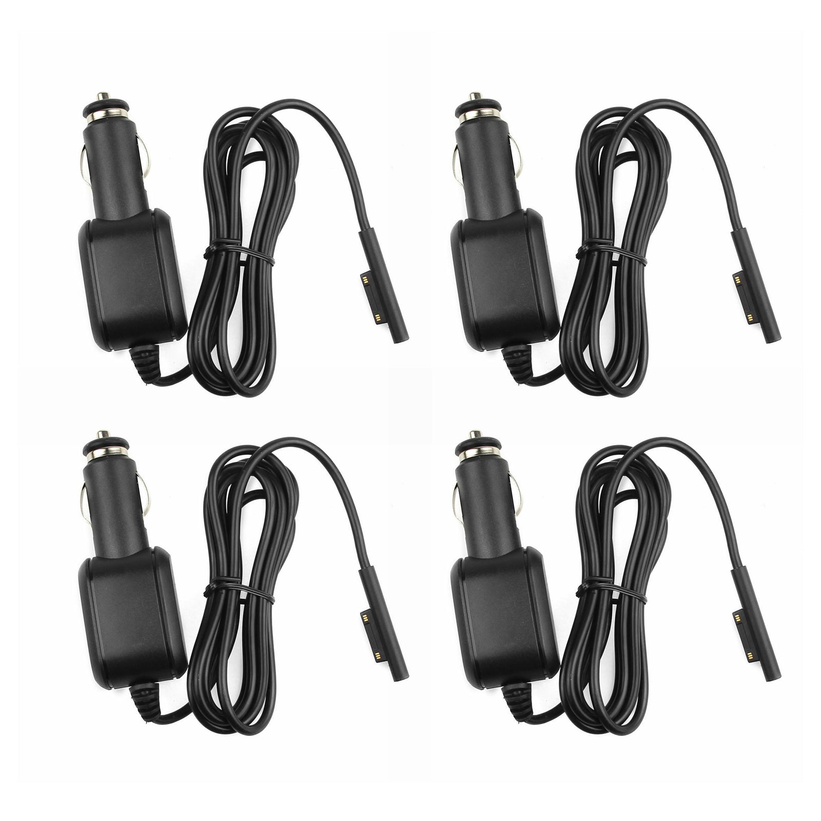 4x 12V Car Charger Cigarette Power Supply Adapter For Microsoft Surface Pro 4/ 3