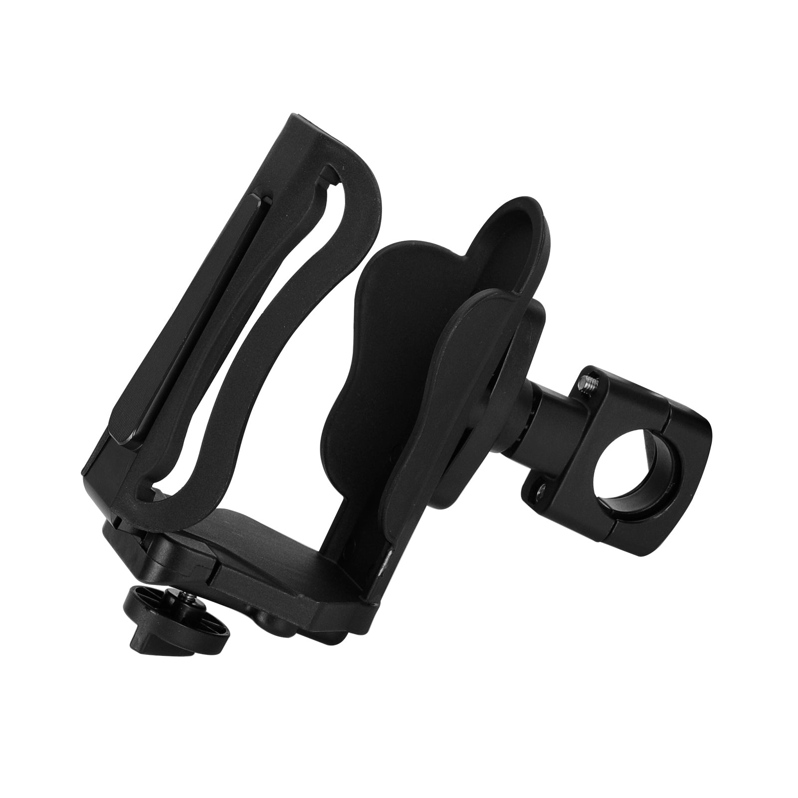 Handlebar Cup Holder Drink Bottle Mount Bracket 25mm For Motorcycle Scooter Titanium