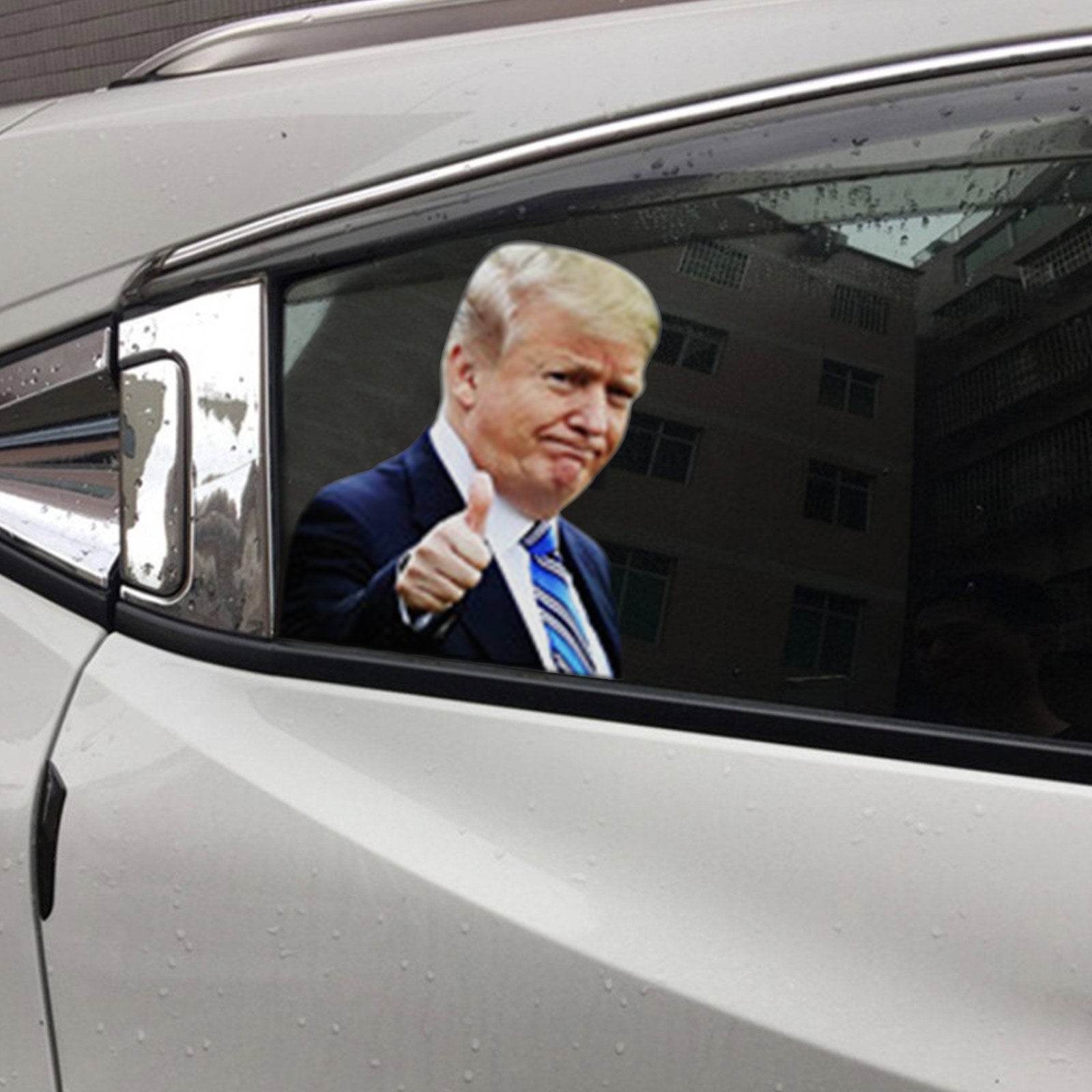 2020 Car Person Sticker Trump Presidential Election Passenger Side Window Right