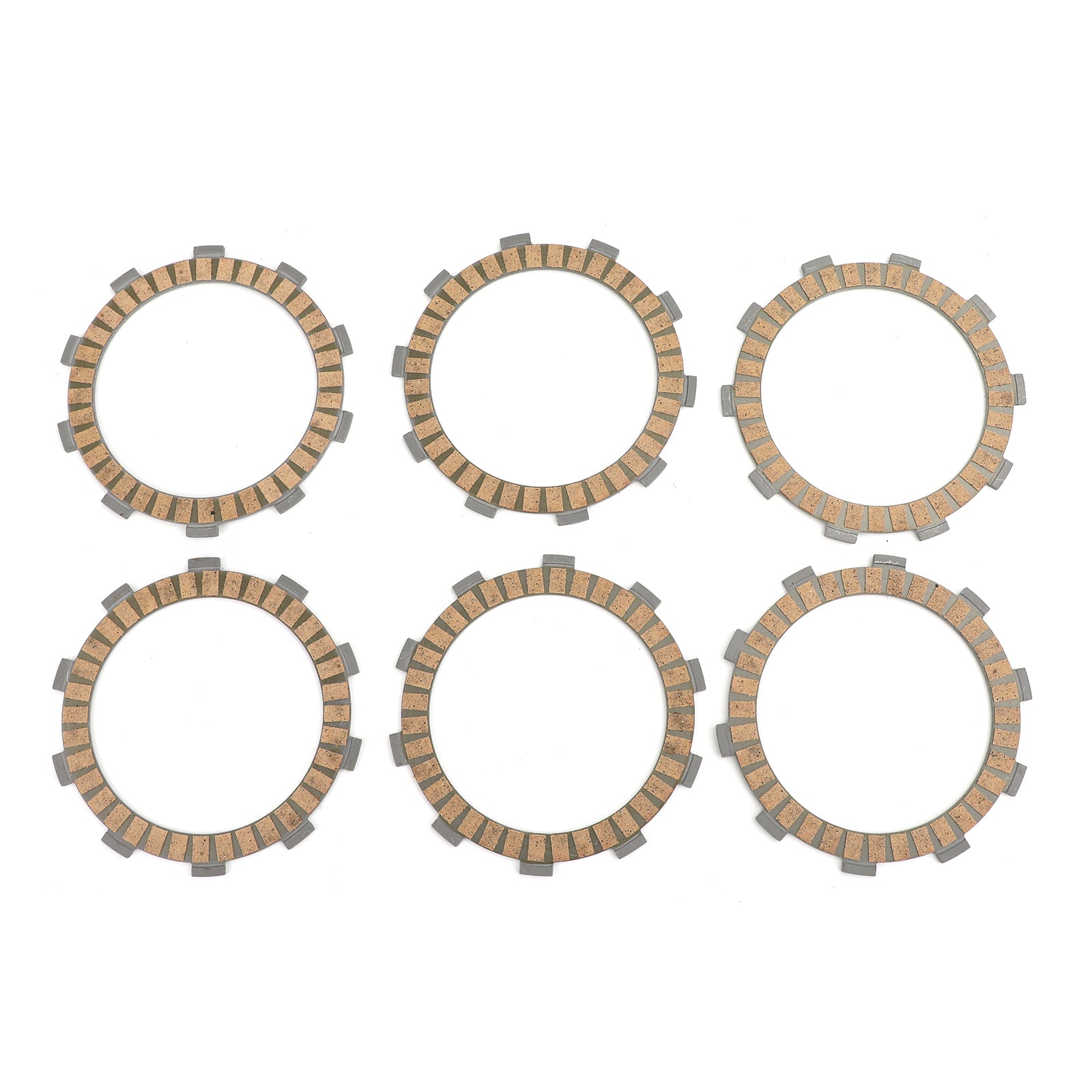 Clutch Friction Plate Kit Set fit for Yamaha XT225 Serrow YZ125H IT200 YZ175 Generic