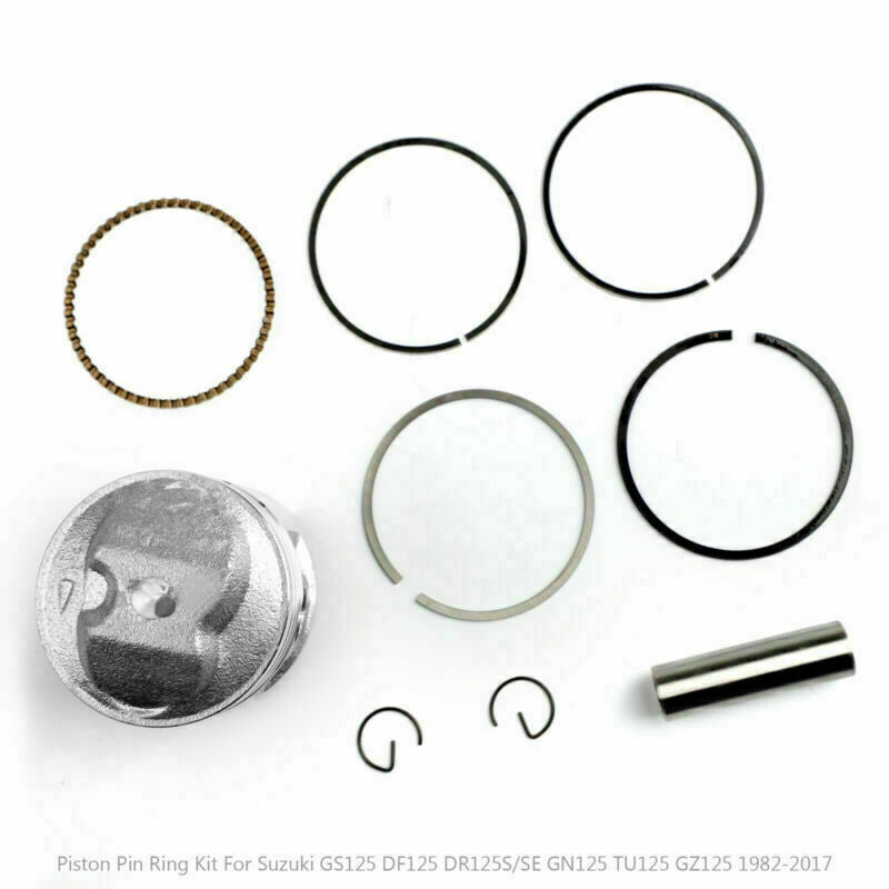 Piston Kit - Standard Bore Size ?57.00mm Fit Suzuki GS125 DF125 DR125 GN125 Generic