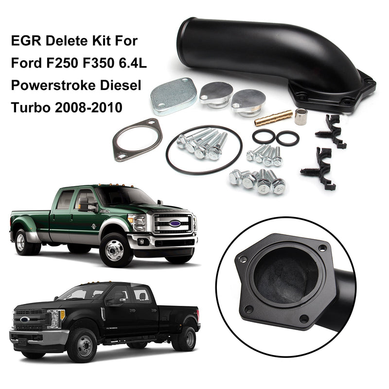 EGR Delete Kit For Ford F250 F350 6.4L Powerstroke Diesel Turbo 2008-2010 Generic