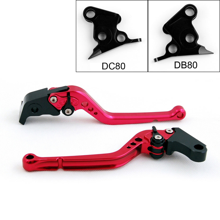 Brake Clutch Levers For Ducati MS4/MS4R M900 998/B/S/R 900SS/1000SS Black Generic