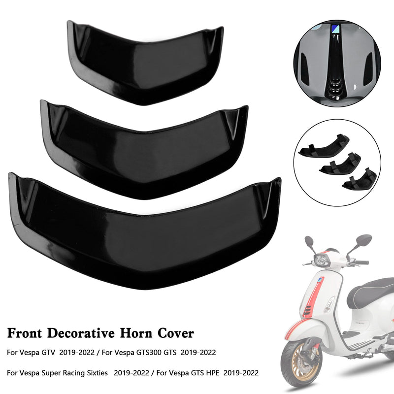 Vespa Sprint 300 GTS 300 HPE GTV Front Horn Cover Embellecedor decorativo