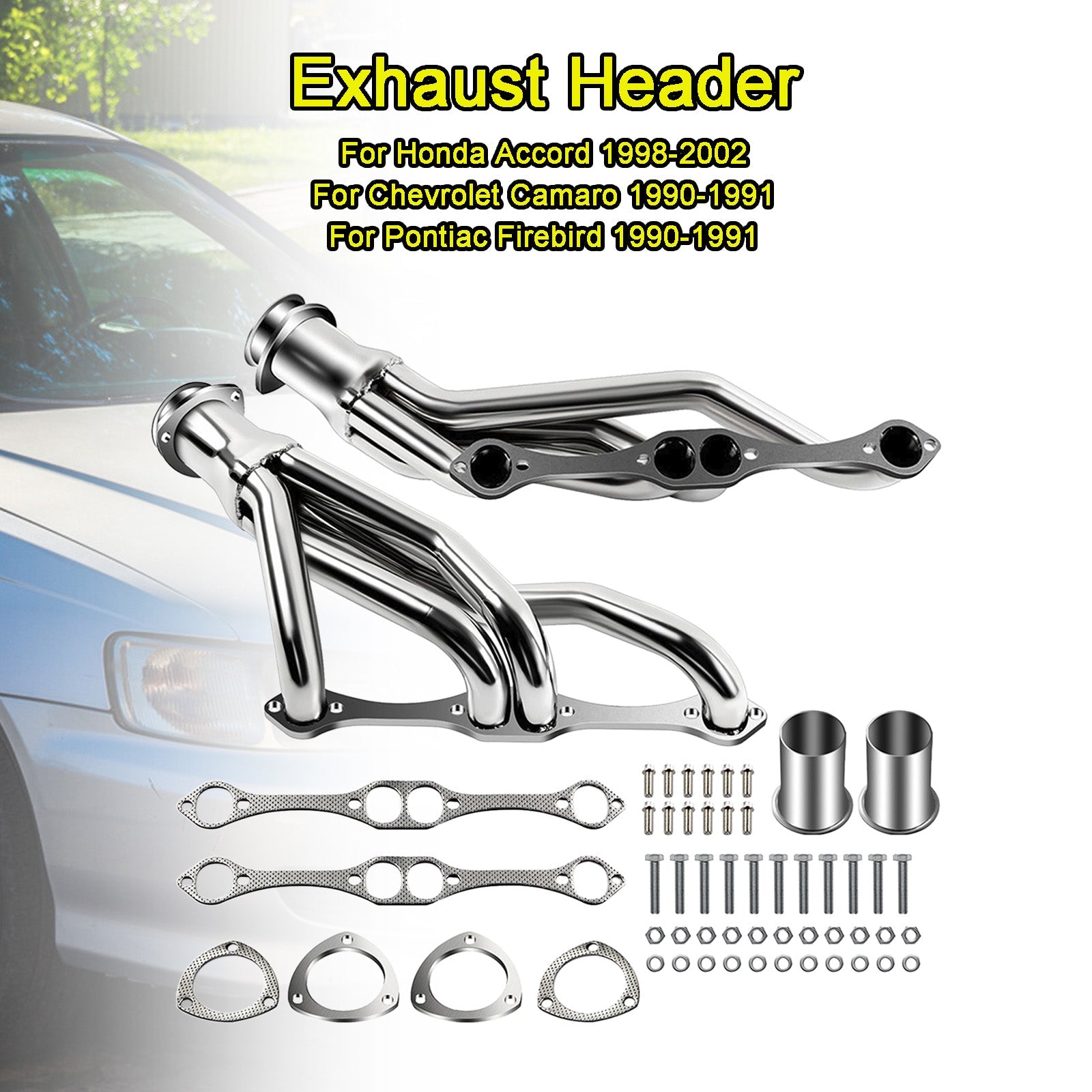 Honda Accord 1998-2002 Small Block Header Shorty Exhaust Manifold