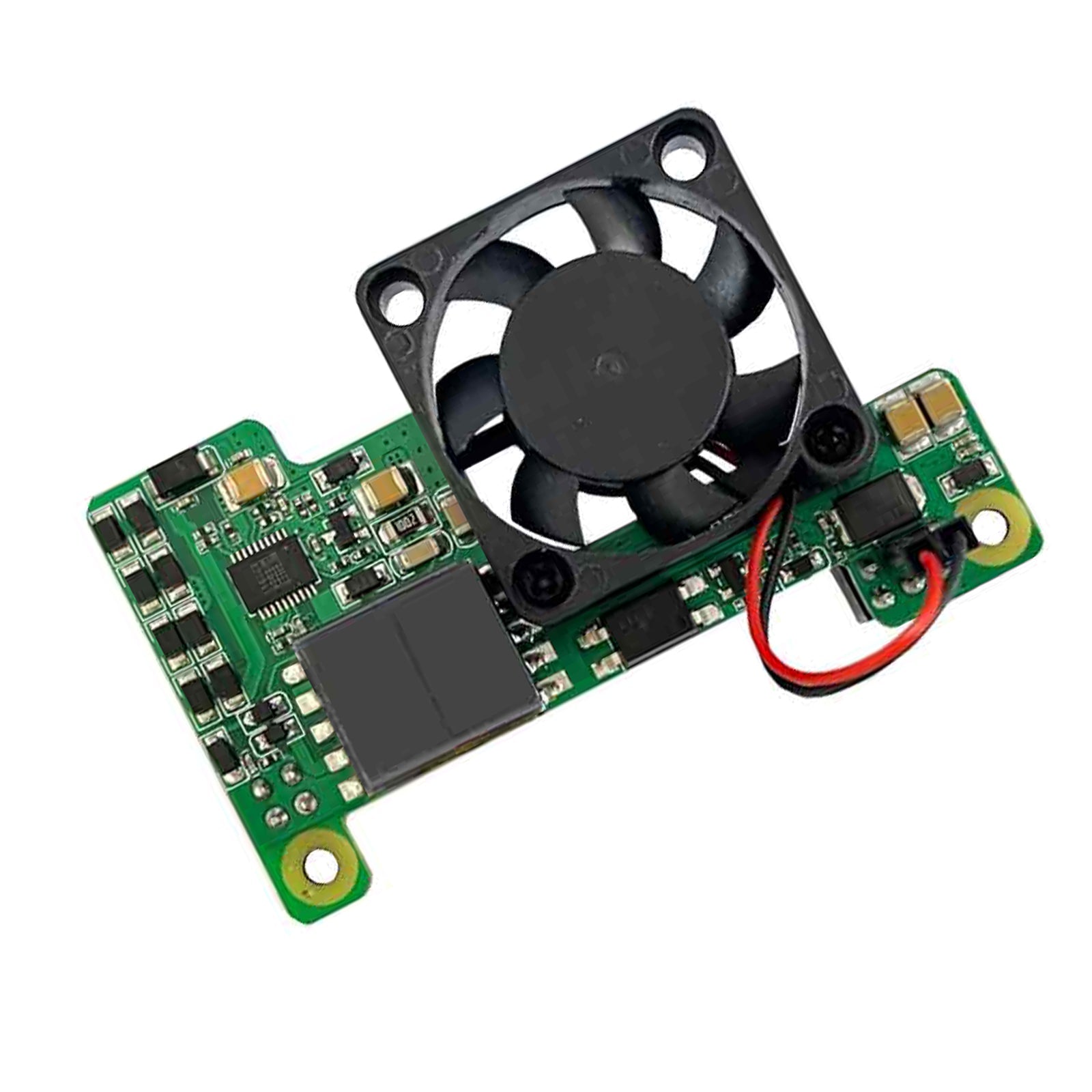 Raspberry Pi Poe Ethernet Power Supply Expansion Module Supports 3B+/4B with Fan