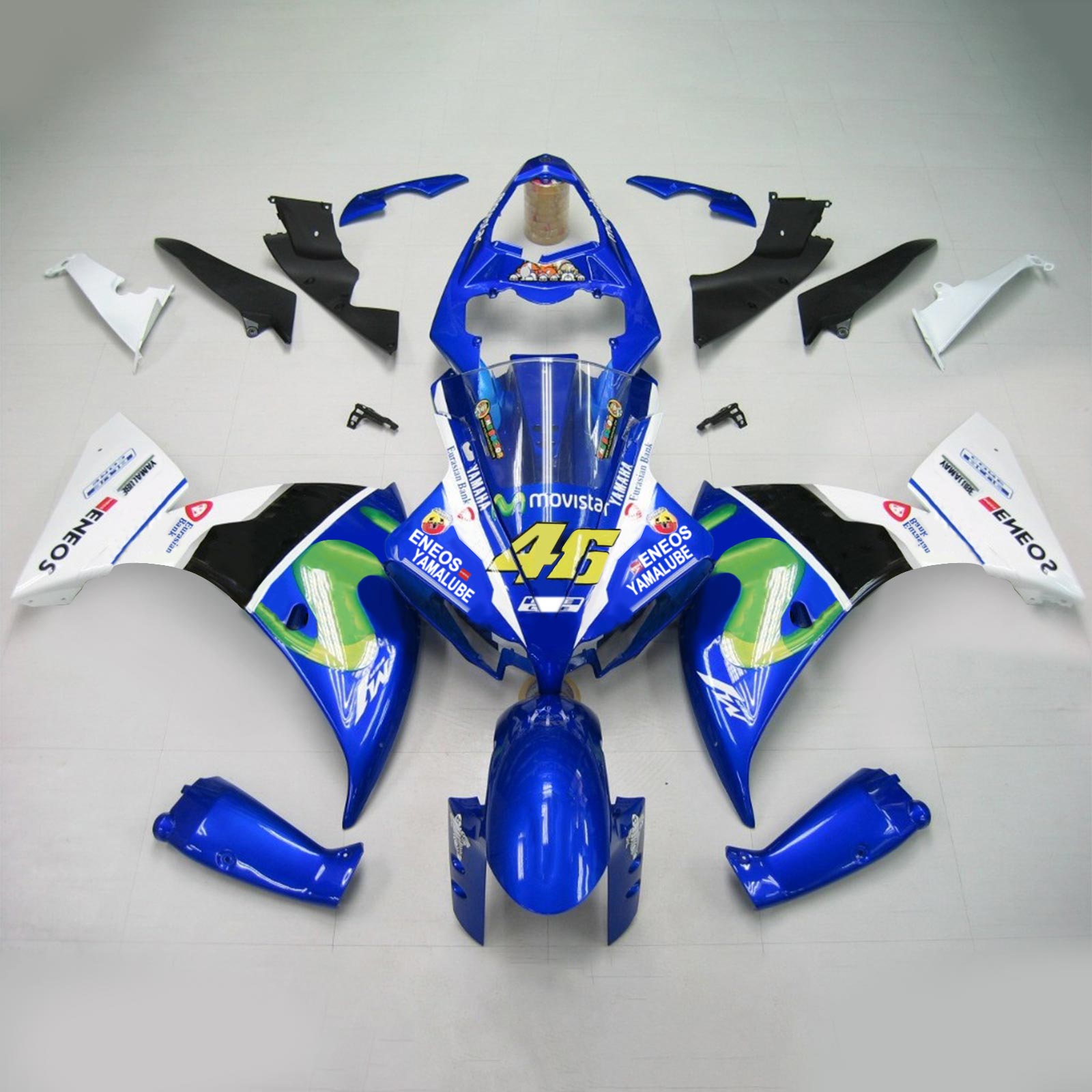 Kit Carenado Para Yamaha YZF 1000 R1 2012-2014 Genérico