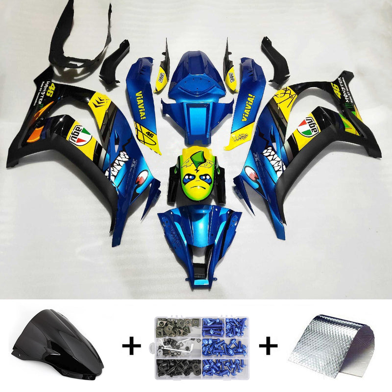 Kawasaki ZX10R 2016-2020 Fairing Kit Bodywork Plastic ABS