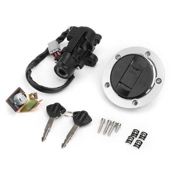 Ignition Switch Fuel Gas Cap Seat Lock Key Kit For Suzuki GSXR GSX-R 1000 05-18 Generic CA Market