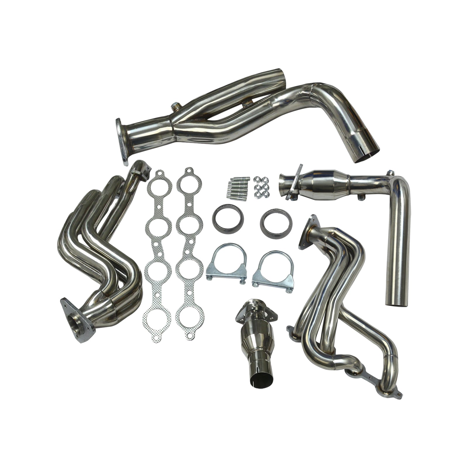 GMC Yukon 2001-2004 Stainless Manifold Header Exhaust (Doesn't Fit GMC Yukon SLT Sport Utility 4-Door 5.3L 2003)