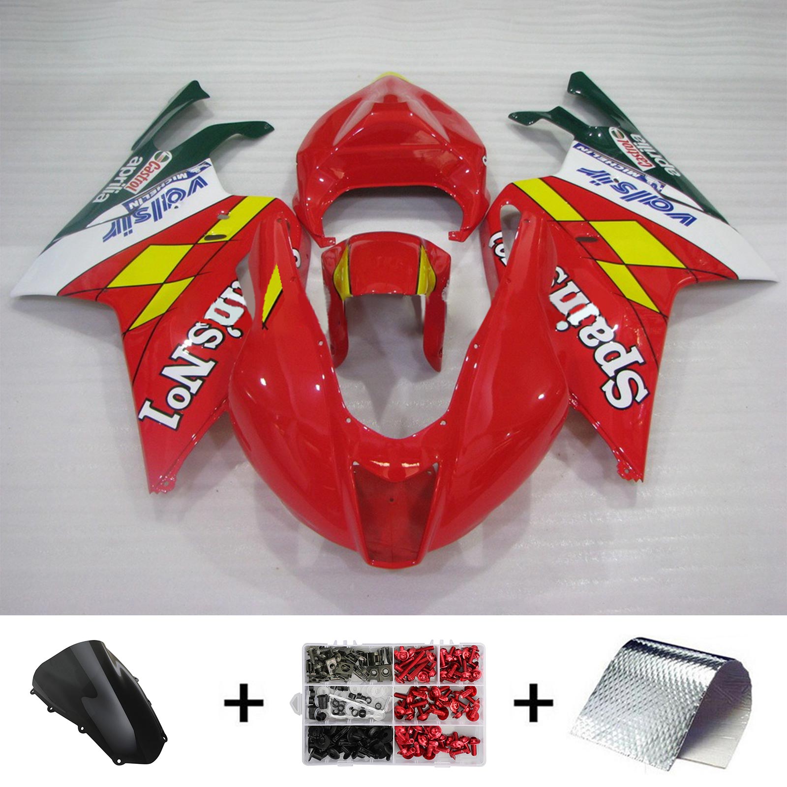 Aprilias RSV1000 2003-2006 Fairing Kit Bodywork Plastic