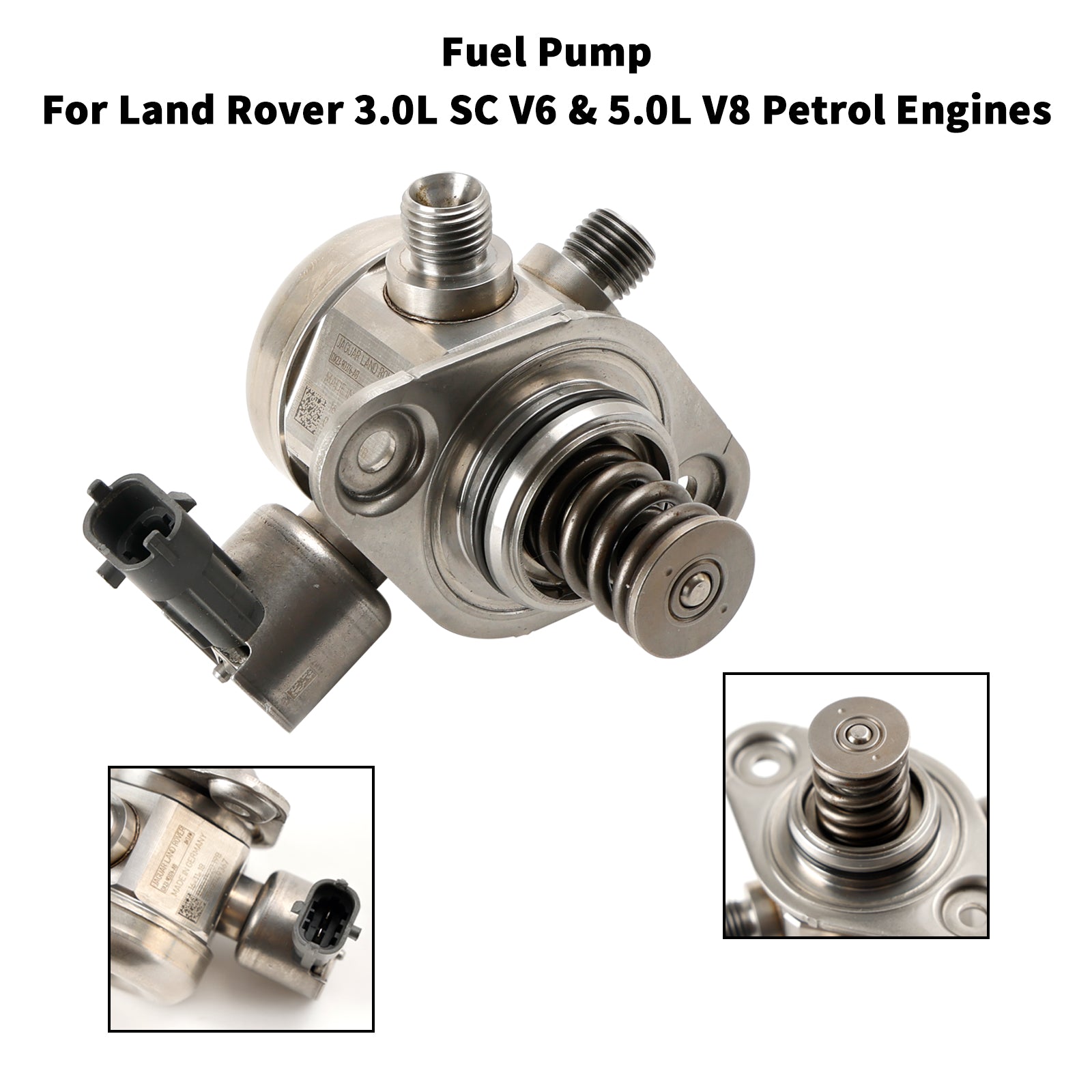 High Pressure Fuel Pump LR081595 Fit Range Rover Fit Land Rover Fit Jaguar 3.0L