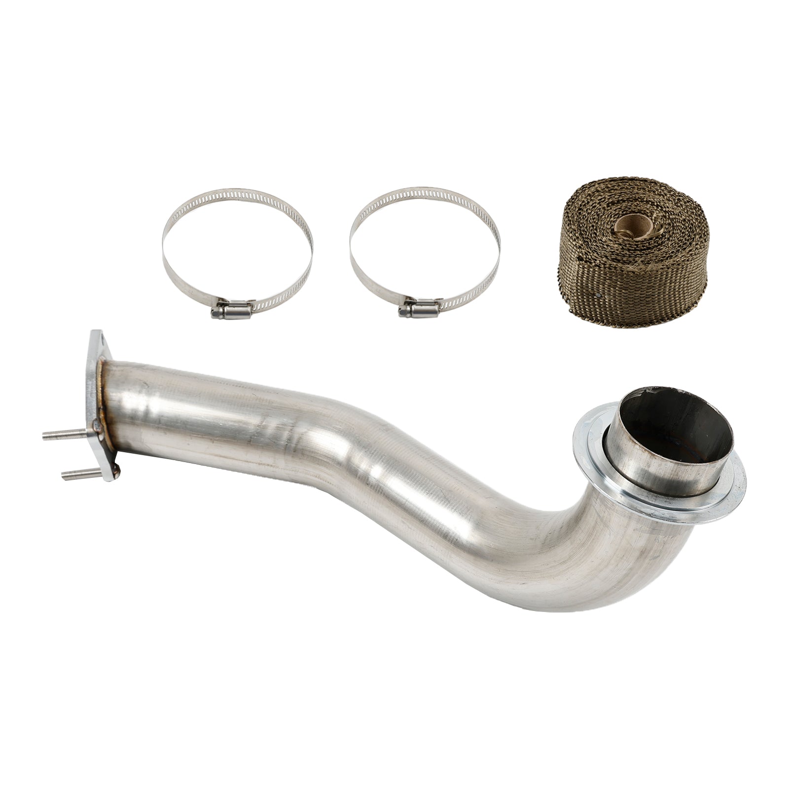 3.5" Downpipe Exhaust For Chevrolet Silverado & GMC Sierra L5P 6.6L Duramax Diesel 2017-2023