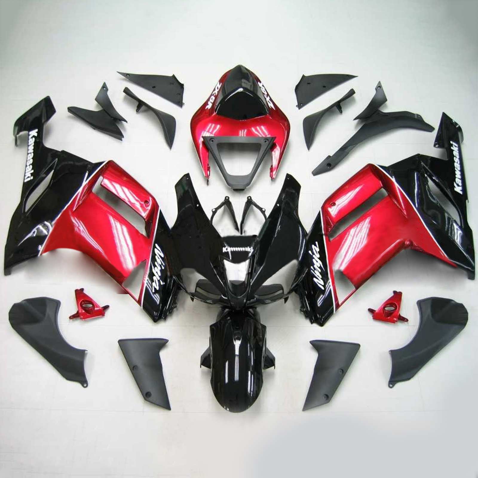 Kit Carenado Para Kawasaki ZX6R 636 2007-2008 Genérico