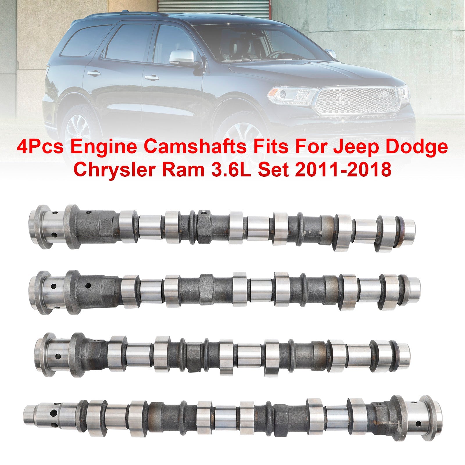 رام C/V 2012-2015 3.6L 4 قطعة أعمدة الكامات المحرك 05184377AF 05184378AF 05184379AF 05184380AF