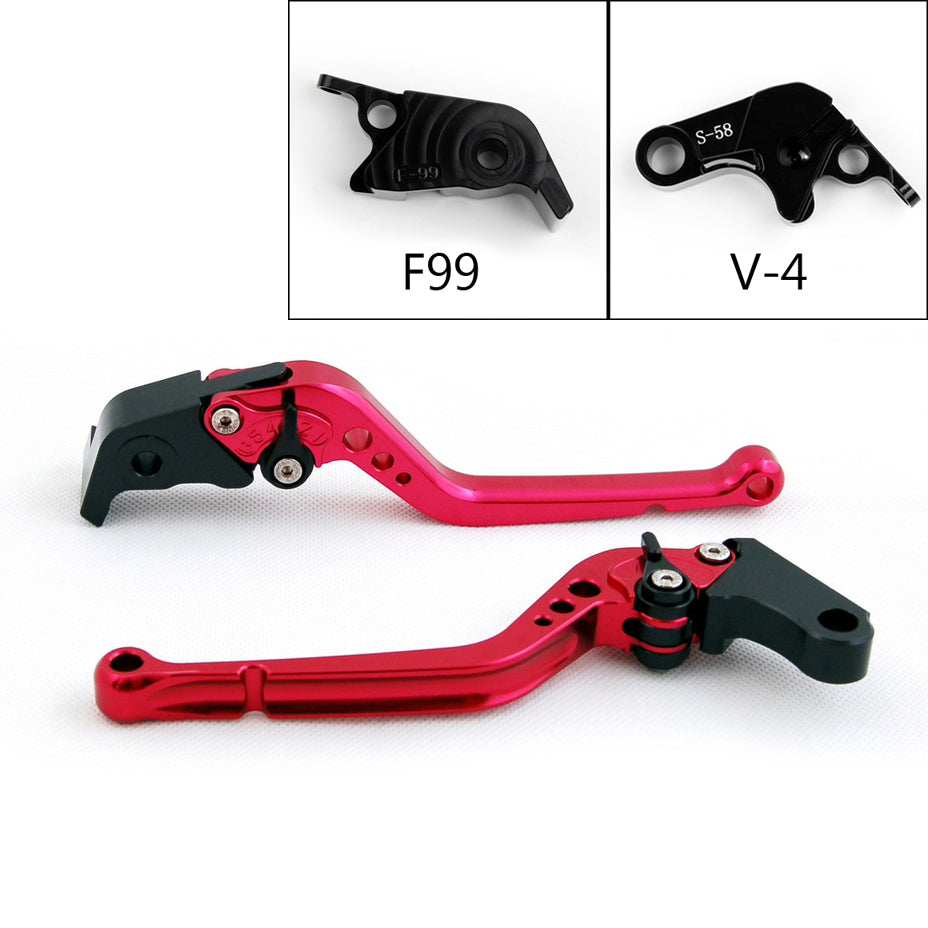 Long Brake Clutch Levers For Aprilia Aprilia RSV4 FACTORY/RSV4-R/RR TUONO V4 Generic