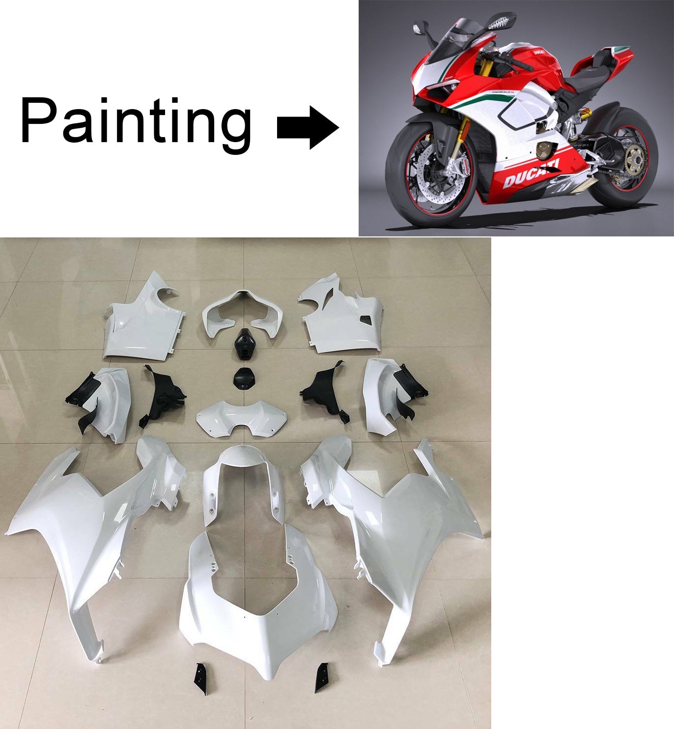 Ducati Panigale V4 V4S V4SP 2018-2019 Fairing Kit Bodywork