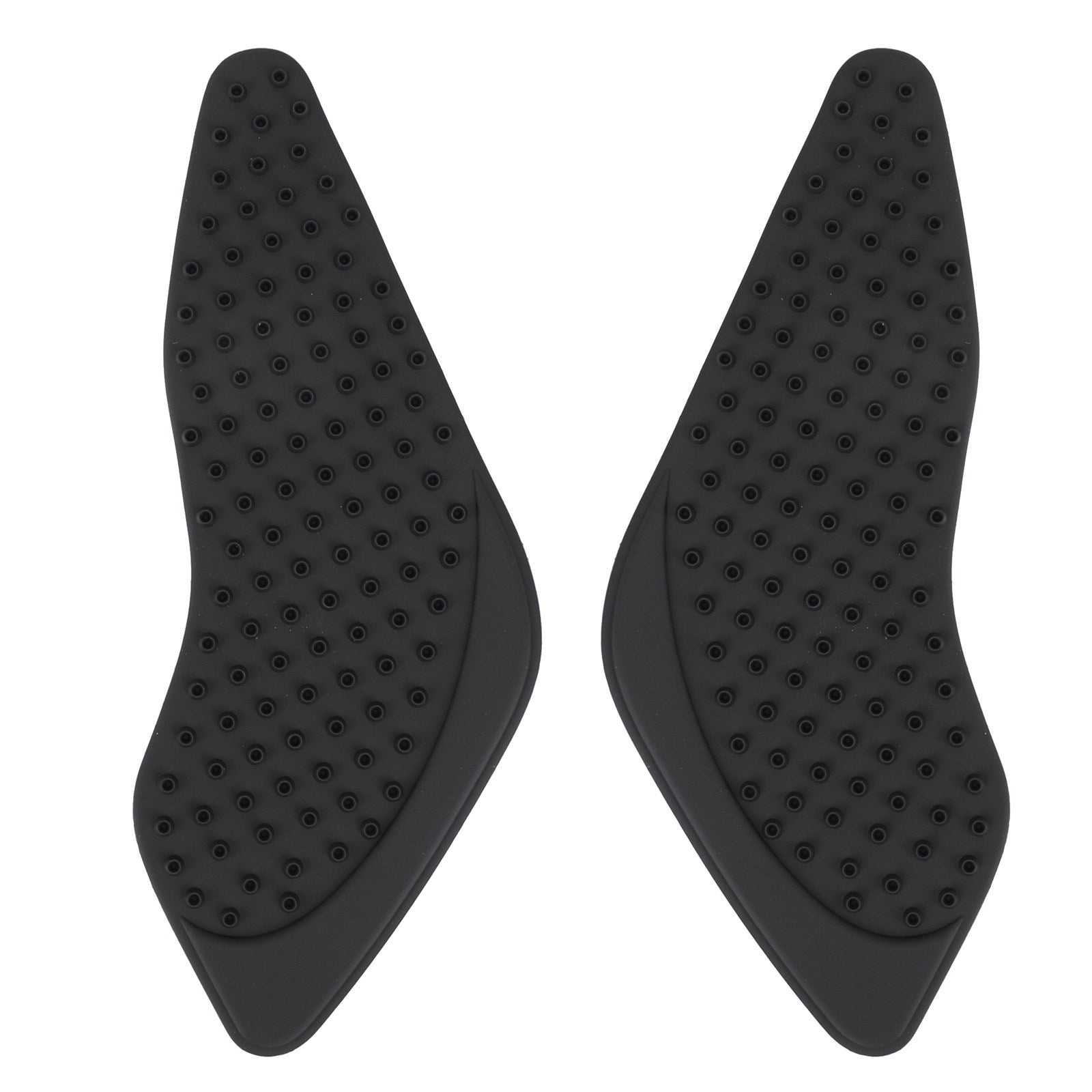 2X Side Tankpad Fuel Tank Protector Fit For Honda Cb400 Vtec 92-18 Rubber Black Generic